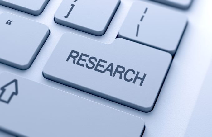 Research button on keyboard