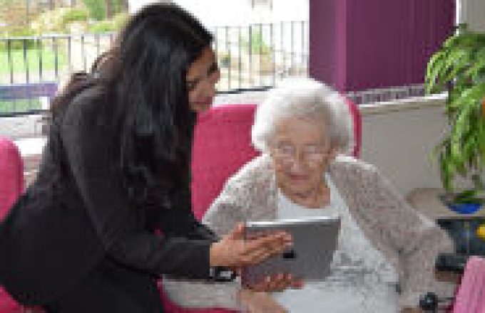 Family praise for project to reduce loneliness in care homes