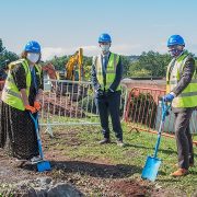 Turf cutting ceremony