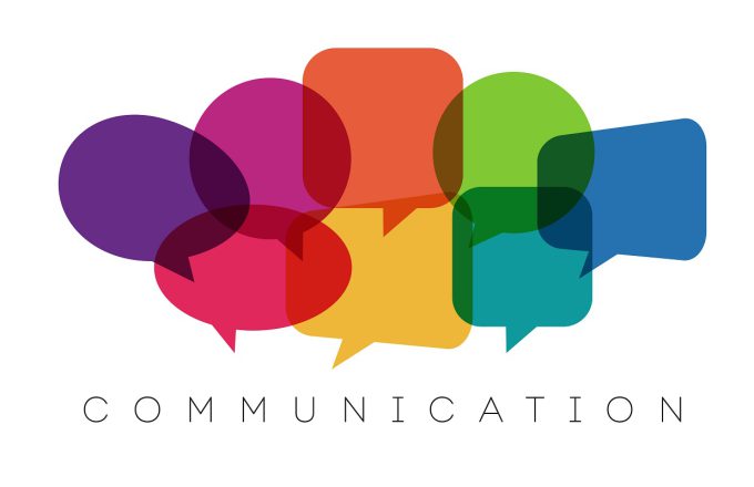 speech bubbles, communication concept, vector illustration