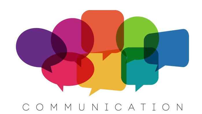 speech bubbles, communication concept, vector illustration