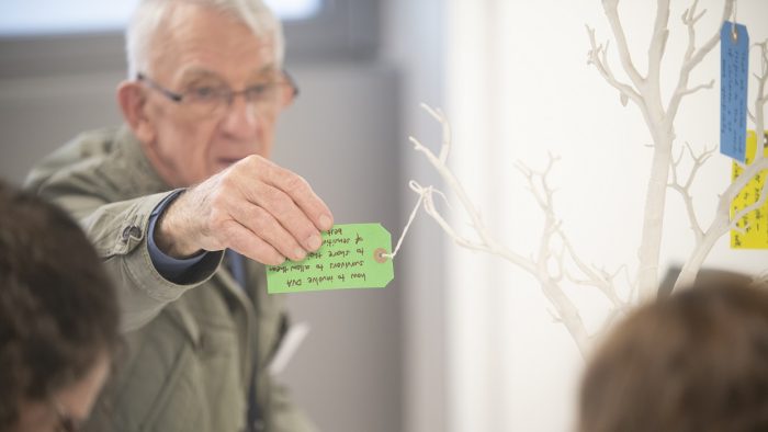 Virtual Ideas Cafes with patients and members of the public