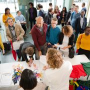 Meeting future challenges for services through data science and collaboration: a blog