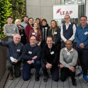 Group photo of LEAP Digital Health Hub university partners.