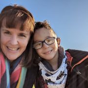Elly Salisbury with her son Cormac, who benefitted from the PReCePT programme