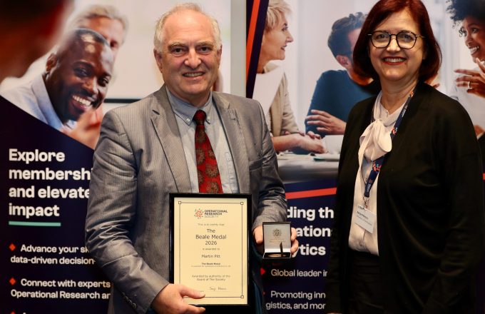 Professor Martin Pitt awarded prestigious Beale Medal for contributions to healthcare modelling